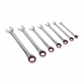 Ratchet Combination Spanner Set 7pc Metric