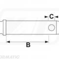 Lower Link Pin - CAT 1