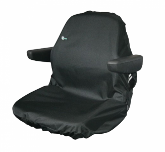Universal Black Tractor Seat Cover - Large