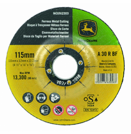 Metal Cutting Disc 115mm (4.5") x 3mm